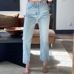 Zara High Rise Denim